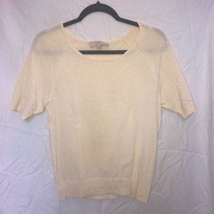 Ann Taylor LOFT Short Sleeve Sweater Blouse